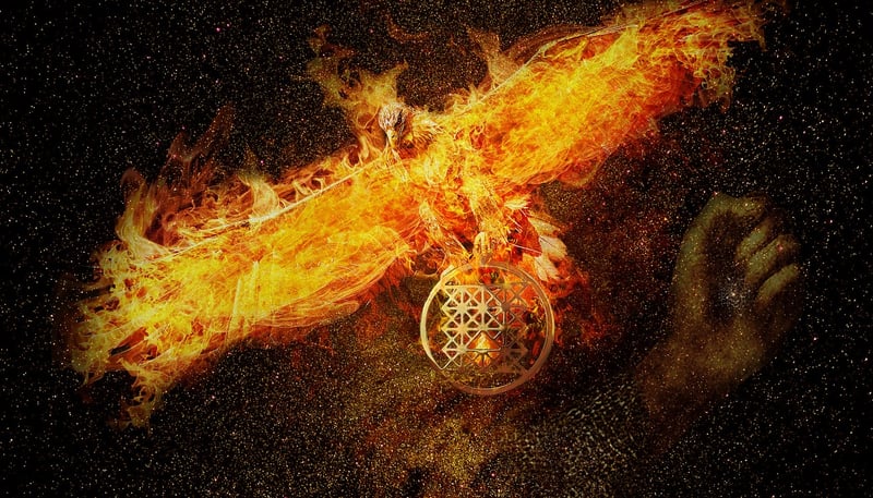 Phoenix Pendant Necklace